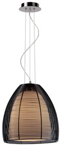 Lustra, Pendul modern negru diam.30cm, H-120cm Pico MD9023-1L black