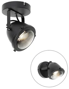 Spotlight industrial negru reglabil - Emado