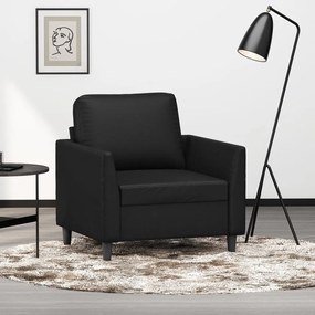 348905 vidaXL Canapea de o persoană, 60 cm, piele ecologică
