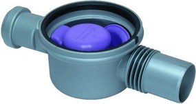 Corp sifon de pardoseala Kessel Superflat de trecere, intrare laterala 4 cm