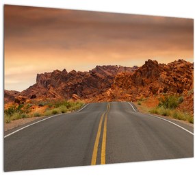 Tablou cu drum și piere (70x50 cm), în 40 de alte dimensiuni noi