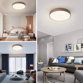 Brilagi - Plafonieră POOL LED/60W/230V 3000/4000/6000K 50 cm maro