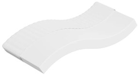 vidaXL Saltea din spumă, fermitate medie moale, 90x200 cm