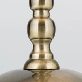 Lampă de masă Orion LA 4-1084/1 TONIA 1xE27/60W/230V d. 25 cm alb/bronz