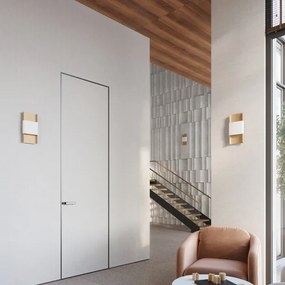 Aplică Sollux SL.1353 DURLIN 2xG9/8W/230V auriu/alb