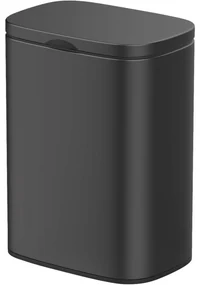 Wenko Coș de gunoi de perete Sare 5 l, negru