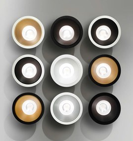 Spot LED incastrabil GAME FI1 ROUND alb / alb