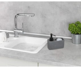 Dozator de săpun gri din polirășină 0,15 l Woya - Wenko