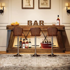 MAM32 - Masa Consola, 180 cm, masuta hol, living, dining, dormitor - Maro