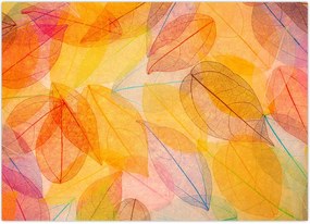 Tablou - Fundal frunze de toamnă (70x50 cm)