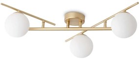 Plafoniera moderna ajustabila Atlas pl3 aurie