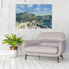 Tablou - Auguste Renoir, Pont Neuf, Paris, reproducere (90x60 cm)