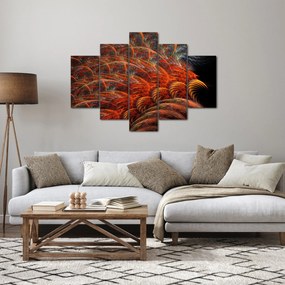Tablou - Pene de imitație abstractă (150x105 cm)