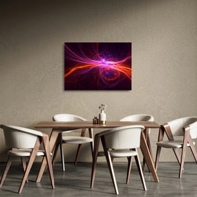 Tablou pe sticlă cu abstracțiune modernă (70x50 cm)