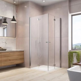 Cabina de dus patrata pliabila Radaway Eos KDD B 90x90 crom