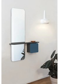 Set pentru hol în culoarea petrolului/negru cu aspect de lemn de stejar One More Look – UMAGE