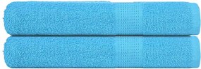 vidaXL Prosoape de saună, FROGN, turcoaz, 2 buc., 80x200 cm, 360 g/m²