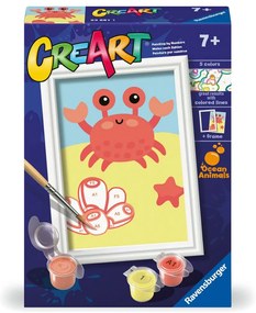 CREART PICTURA PE NUMERE PENTRU COPII CRAB PRIETENOS - RAVENSBURGER (RVSPBN23881)
