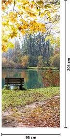 Fototapet pentru ușă - Pescărie (95x205cm)