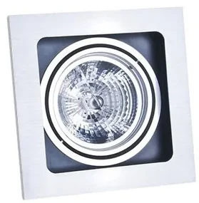 Spot incastrabil directionabil de tavan/plafon SISTO 1 WH/BK