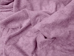Cearsaf Frotir cu elastic EXCLUSIVE 200 x 220 cm roz