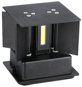 Aplică LED de exterior LED/11W/230V 4000K IP65 neagră