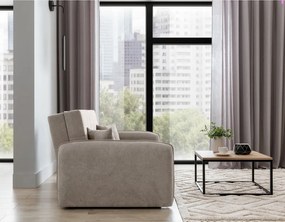 OFERTA Canapea extensibila 2 locuri LAINE, bej II calitate