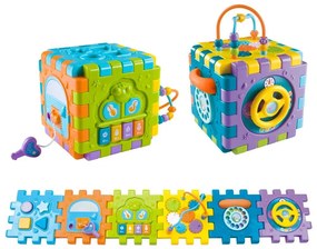 Baby Mix Joc interactiv cub pliabil, 17 x 17 x 17cm
