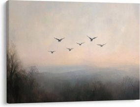 Tablou - Stol de păsări (70x50 cm)
