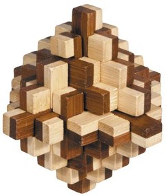 Joc logic IQ din lemn bambus 3D Iceberg