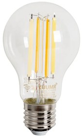 Set de 5 becuri LED inteligente E27, reglabile, A60, transparente, 7W, 806 lm, 2700-6500K