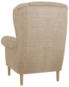 Fotoliu maro deschis wing Swan – Ropez