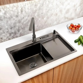 Chiuvetă Dahlia IV din oțel inoxidabil