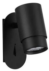 Aplica de Perete cu Spot Directionabil, 1xGU10, Nime negru NVL-9011527
