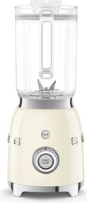 Blender Smeg BLF03CREU, 800 W, 1,5 l, 18 000 rpm, 4 programe, 4 viteze + Impusl, Otel inoxidabil, Crem
