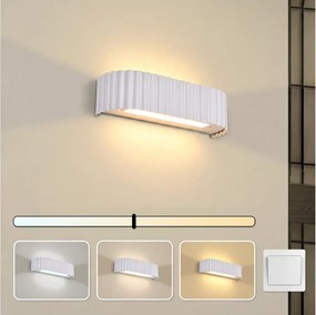 Brilagi - Aplică LED de perete FALCON MODERN LED/10W/230V 30 cm 3000/4500/6000K albă