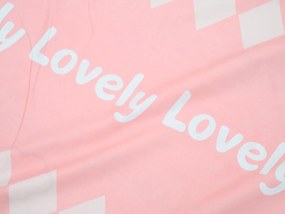 Lenjerii din bumbac pentru patut Culoare roz, AUTO LOVELY