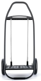 Sacoșă de cumpărături cu roți 53 l Com Tweed Polar Black Tube – Rolser