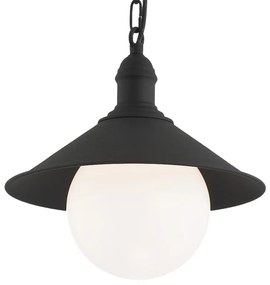 Pendul exterior stil clasic ERBA BIS negru