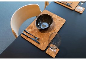 Suporturi de pahare din plută 4 buc. Querco – ZicZac