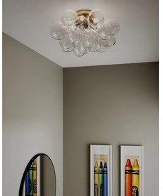 ByRydens 4202240-6509 - Plafonieră GROSS 6xG9/5W/230V transparentă Ø 50 cm