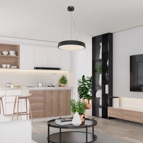 Lustră LED pe cablu TESIA LED/36W/230V 3000K negru Rabalux 71039