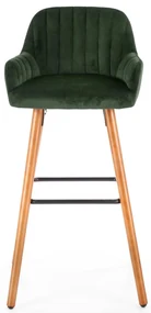 Scaun de bar Culoare Verde, MANO 93