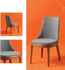 Scaun living tapitat Seria SpeciaL-620 maro Homs,clasic