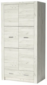 Dulap de haine Indie 01 (craft alb). 1057753
