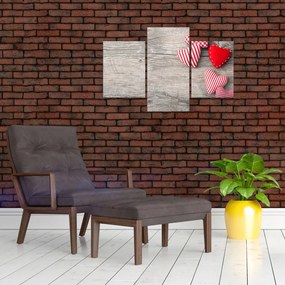 Tablou - Inimioare (90x60 cm)