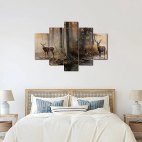 Tablou - Vintage pictura wildlife (150x105 cm)