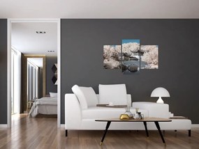 Tablou - pomi înfloriți în Asia (90x60 cm)