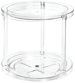 Suport rotativ pentru recipiente cosmetice iDesign The Home Edit, ⌀ 24,1 cm