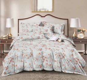 Lenjerie de pat din microfibra FLORIMI albastru deschis Dimensiune lenjerie de pat: 70 x 90 cm | 140 x 200 cm